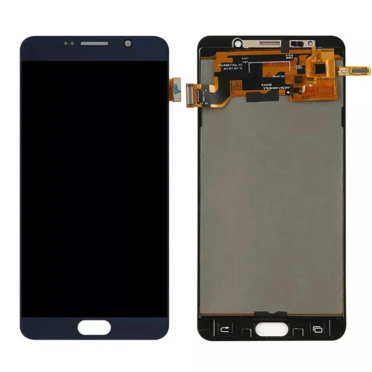 For Samsung Galaxy Note 5 LCD OLED Display Screen Digitalizer Assembly med ramme