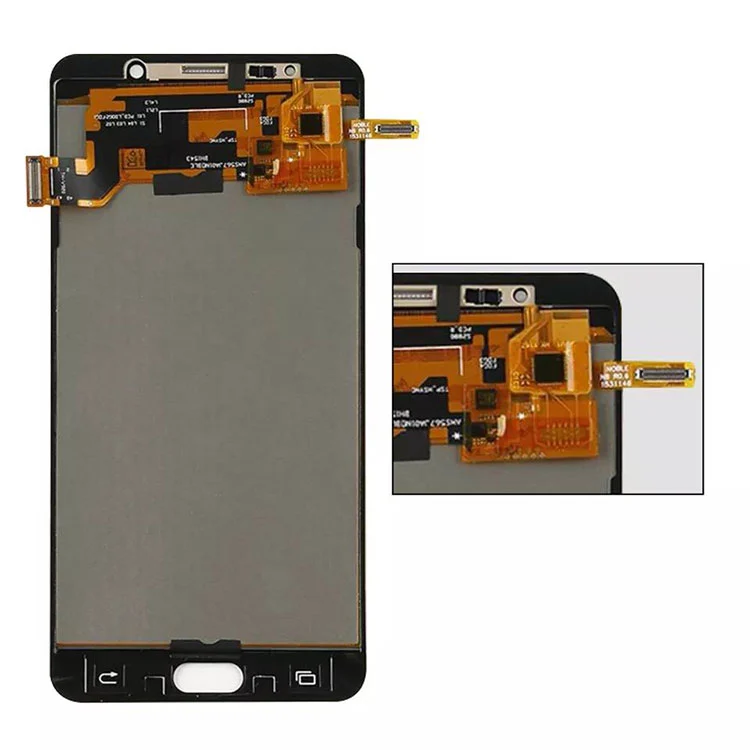 For Samsung Galaxy Note 5 LCD OLED Display Screen Digitalizer Assembly med ramme