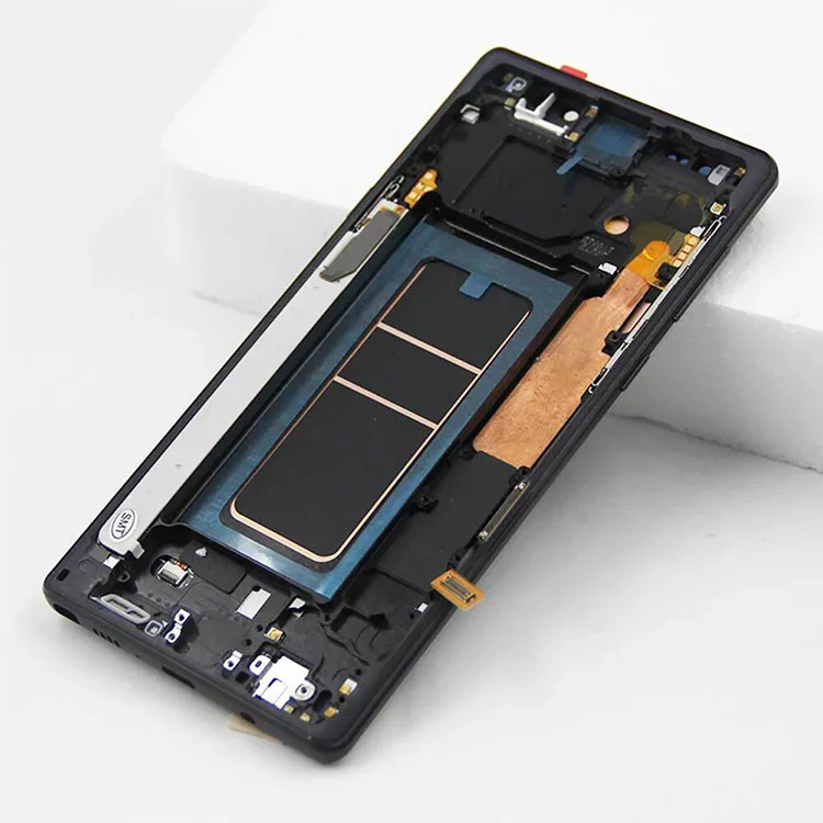 For Samsung Galaxy Note 9 LCD OLED Display Screen Digitalizer Assembly med ramme