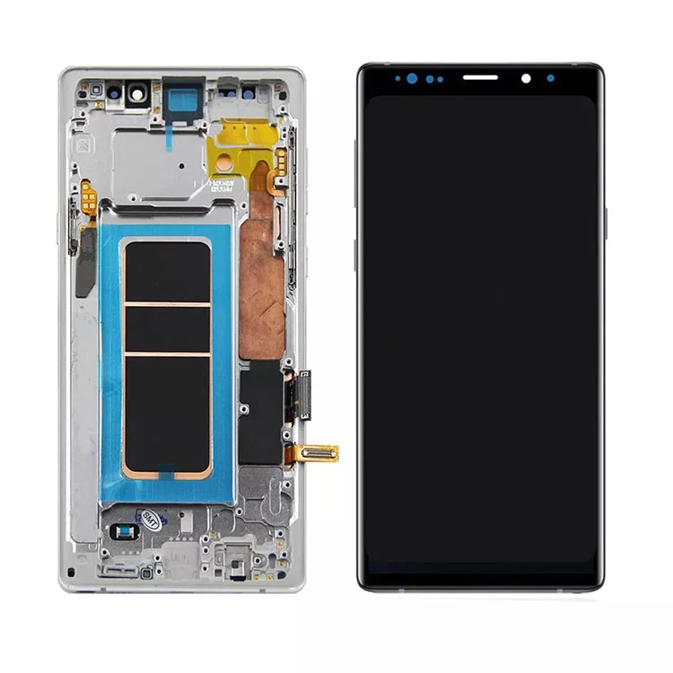 For Samsung Galaxy Note 9 LCD OLED Display Screen Digitalizer Assembly med ramme