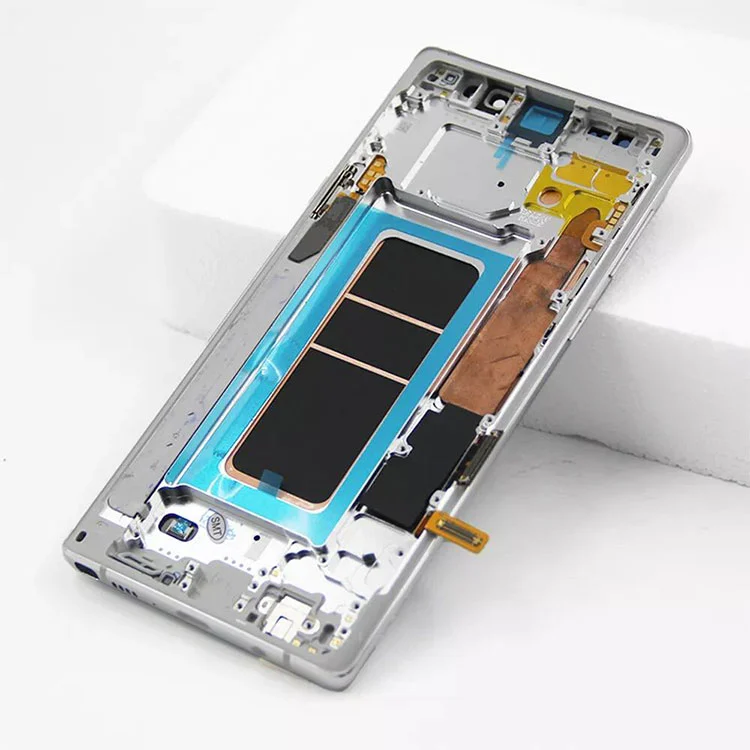 For Samsung Galaxy Note 9 LCD OLED Display Screen Digitalizer Assembly med ramme