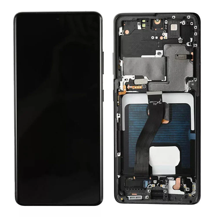 For Samsung Galaxy S21 Ultra LCD Display berøringsskjermmontering Erstatning
