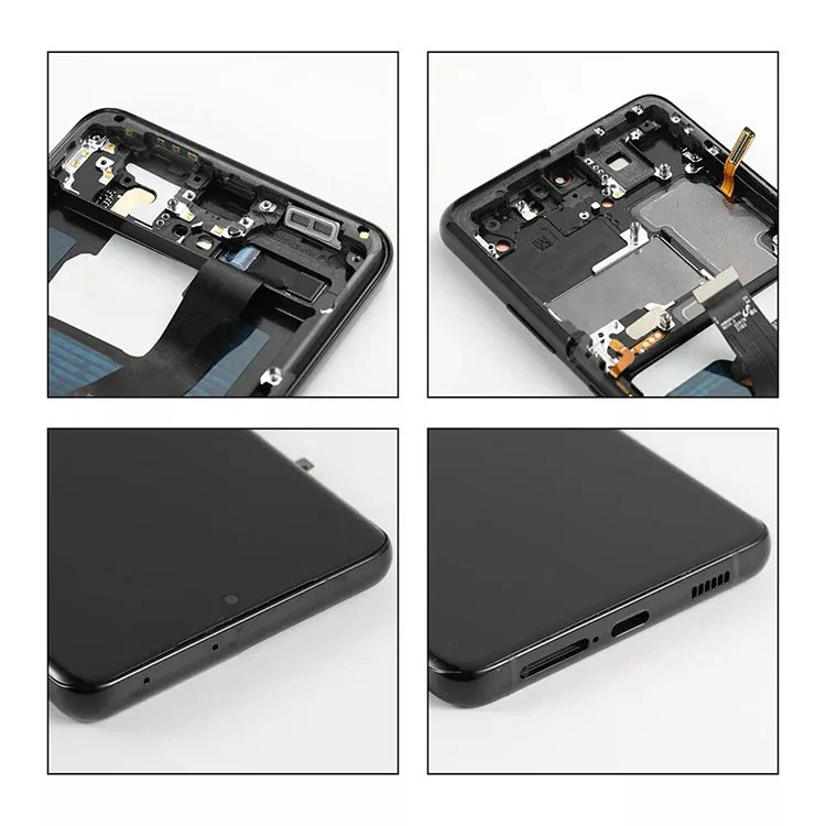 For Samsung Galaxy S21 Ultra LCD Display berøringsskjermmontering Erstatning